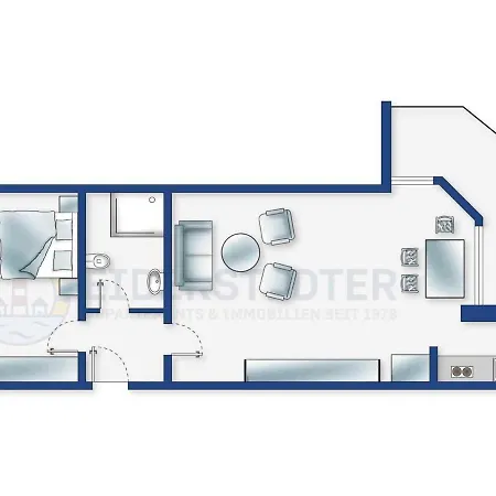 Wohnung 3 Id 352 Apartment Sankt Peter-Ording